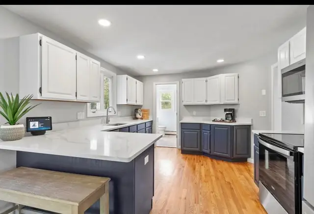 Statement kitchen painted by Sharp Painting